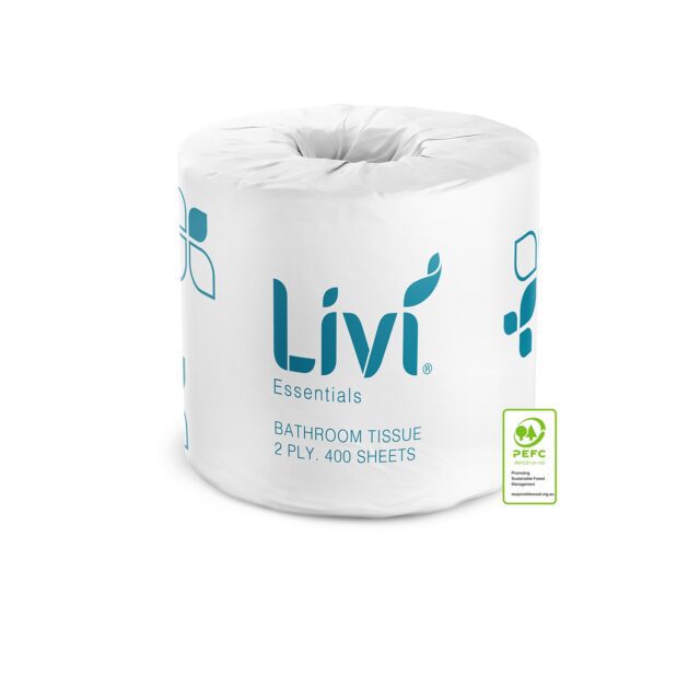 Livi Essentials Toilet Tissue 2 Ply 400 Sheets