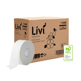Livi Essentials Jumbo Toilet Tissue 2-Ply 300 Meters