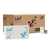 Livi Essentials Compact Hand Towel 1 Ply 150 Sheets