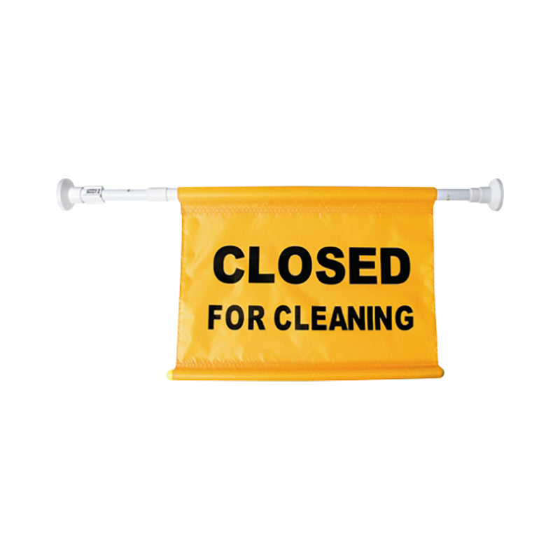 Oates Door Caution Sign - Closed for Cleaning