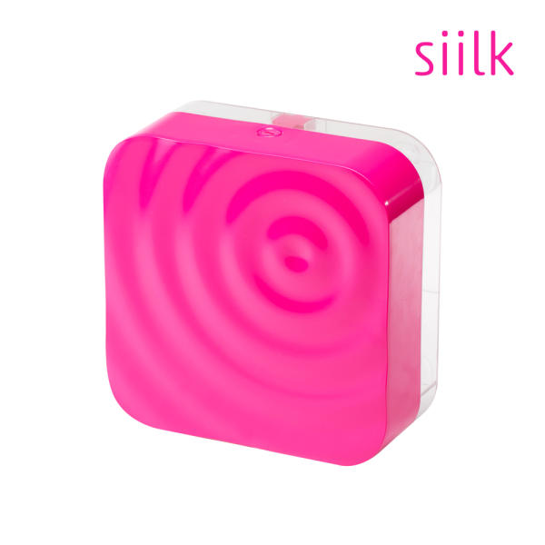 Siilk Slimfold Paper Hand Towel Dispenser by Karim Rashid, Pink