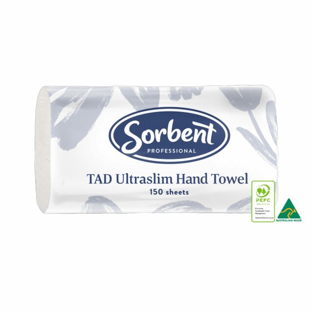 Sorbent Professional TAD Ultraslim Hand Towel 1 Ply 150 Sheets