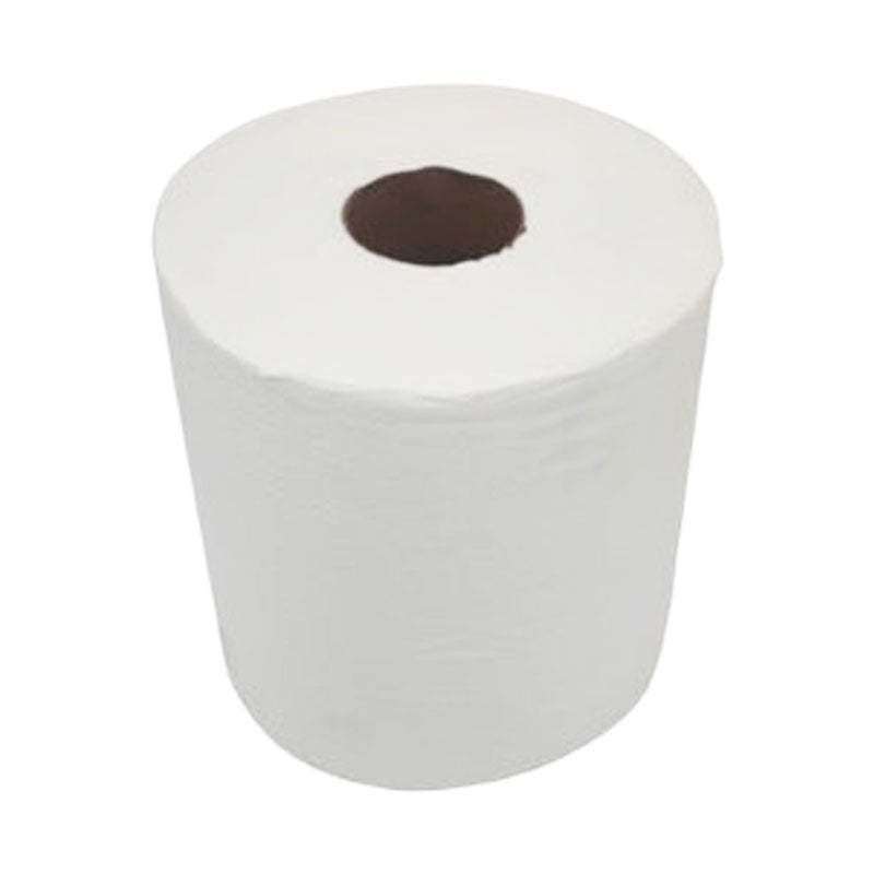 Extra Hygiene Centrefeed Perforated Hand Towel Paper 300m, 6 Rolls