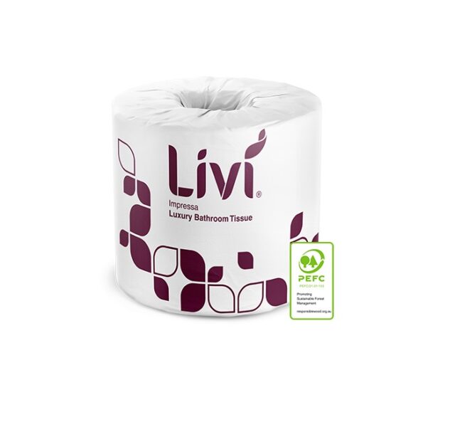 Livi Impressa Toilet Tissue 2 Ply 400 Sheets