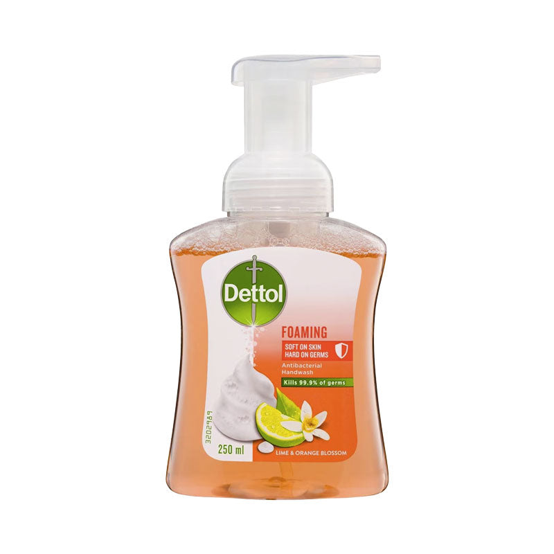 Dettol Foam Hand Wash Lime & Orange Blossom Pump, 250mL