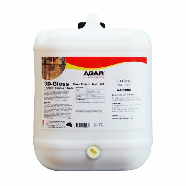 Agar 20L 3D-Gloss Floor Finish