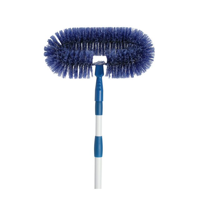 Edco Fan Brush with Telescopic Handle