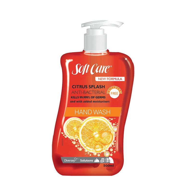 Soft Care Anti-Bacterial Hand Wash Citrus Splash, 500mL