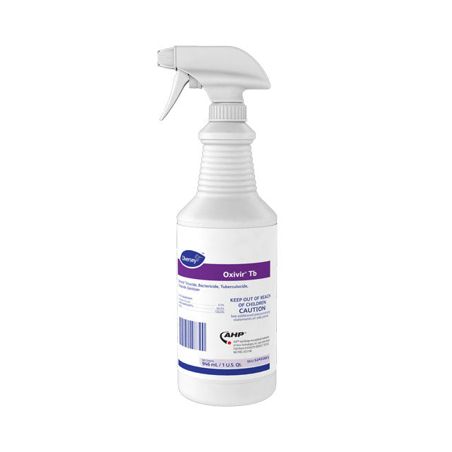 Diversey Oxivir Tb Hospital Grade Disinfectant Cleaner, 946mL