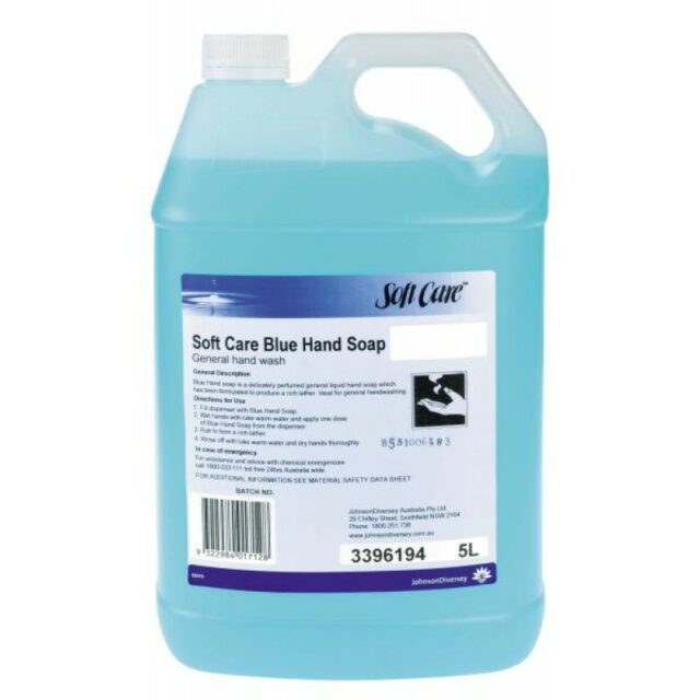 Soft Care Blue Hand Soap