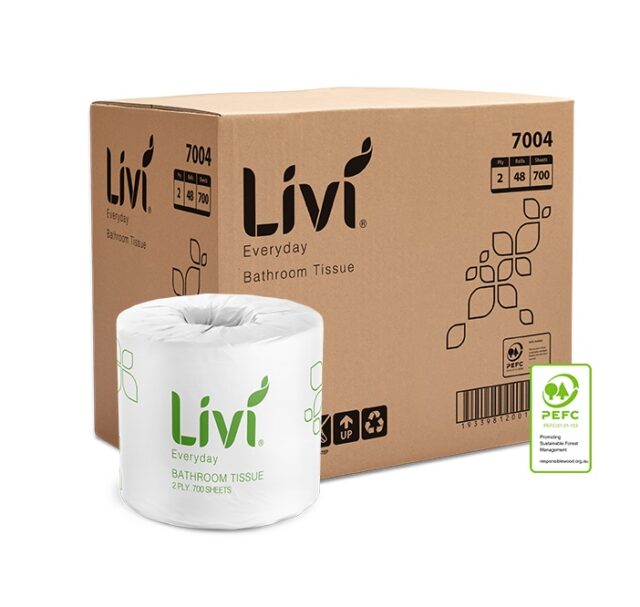 Livi Basics Toilet Tissue 2 Ply 700 Sheets