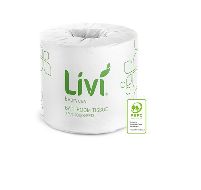 Livi Basics Toilet Tissue 1 Ply 1000 Sheets - 7007