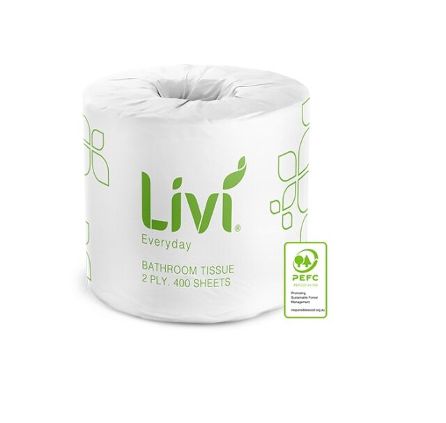 Livi Everyday Basics Toilet Tissue 2 Ply 400 Sheets