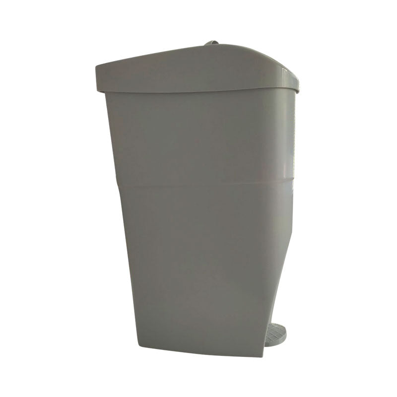 18L Sanitary Pedal Bin, Grey