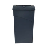 Comfortsan 25L Slim Sanitary Bin, Dark Grey