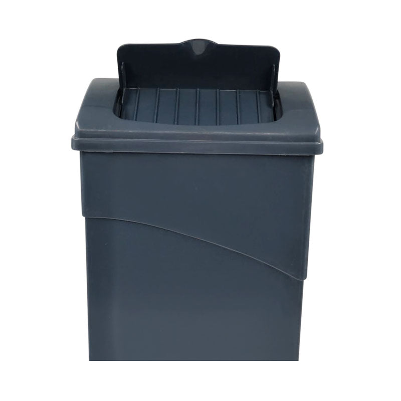 Comfortsan 25L Slim Sanitary Bin, Dark Grey