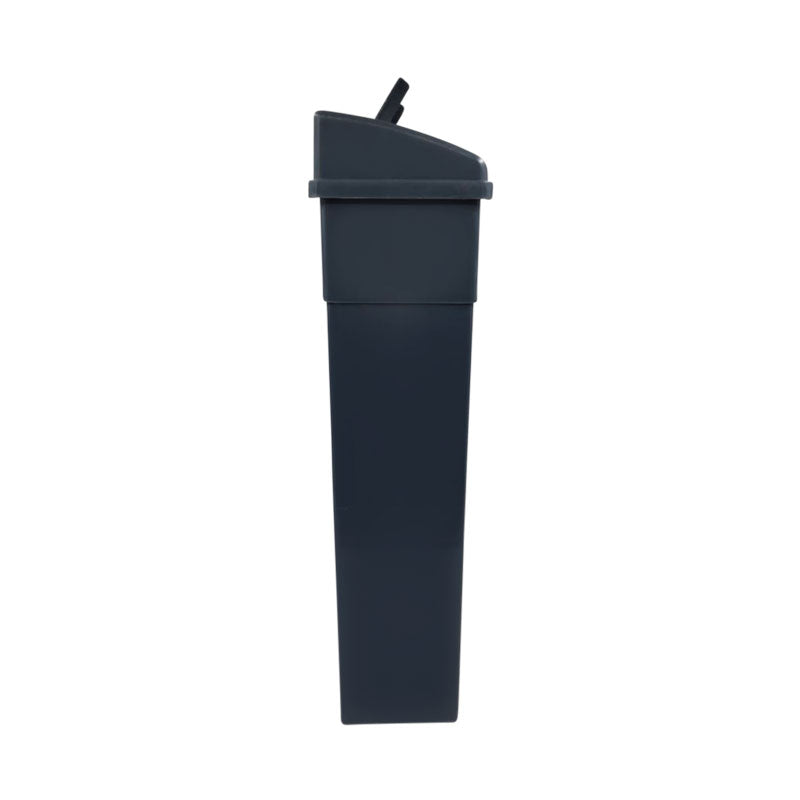 Comfortsan 25L Slim Sanitary Bin, Dark Grey