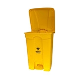 Hospeco 45L Yellow Medical & Clinical Waste Pedal Bin