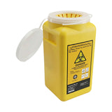 Hospeco 1.4L Sharps Container - Needle and Syringe Disposal (Yellow)