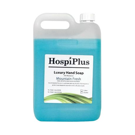 HospiPlus Blue Liquid Hand Soap with Moisturiser, 5 L