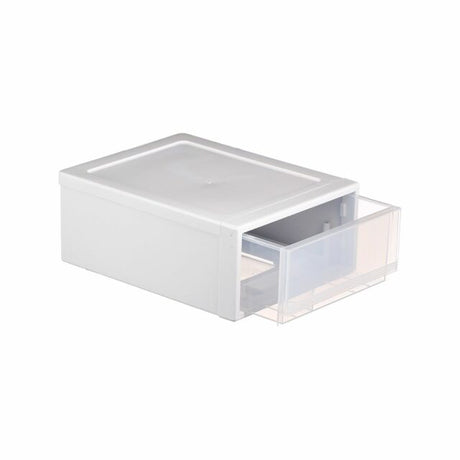 White Single Stackable Drawer