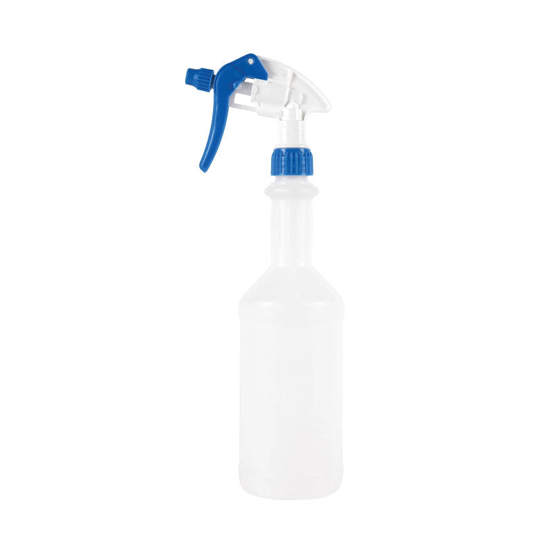 Round Bottle With Spray Trigger Kit – Plain 750 mL