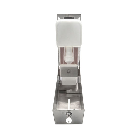 Hospeco Stainless Steel Foam Soap Dispenser – 1 L Bulk‑Fill