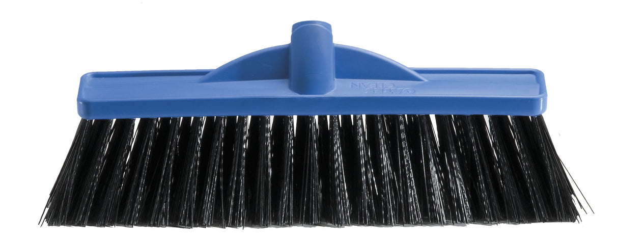 350mm Industrial Extra Stiff Poly Broom - Head Only