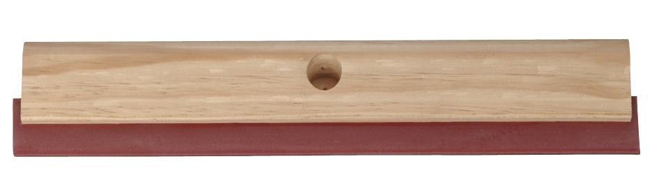 450mm Wooden Back Squeegee - Head Only