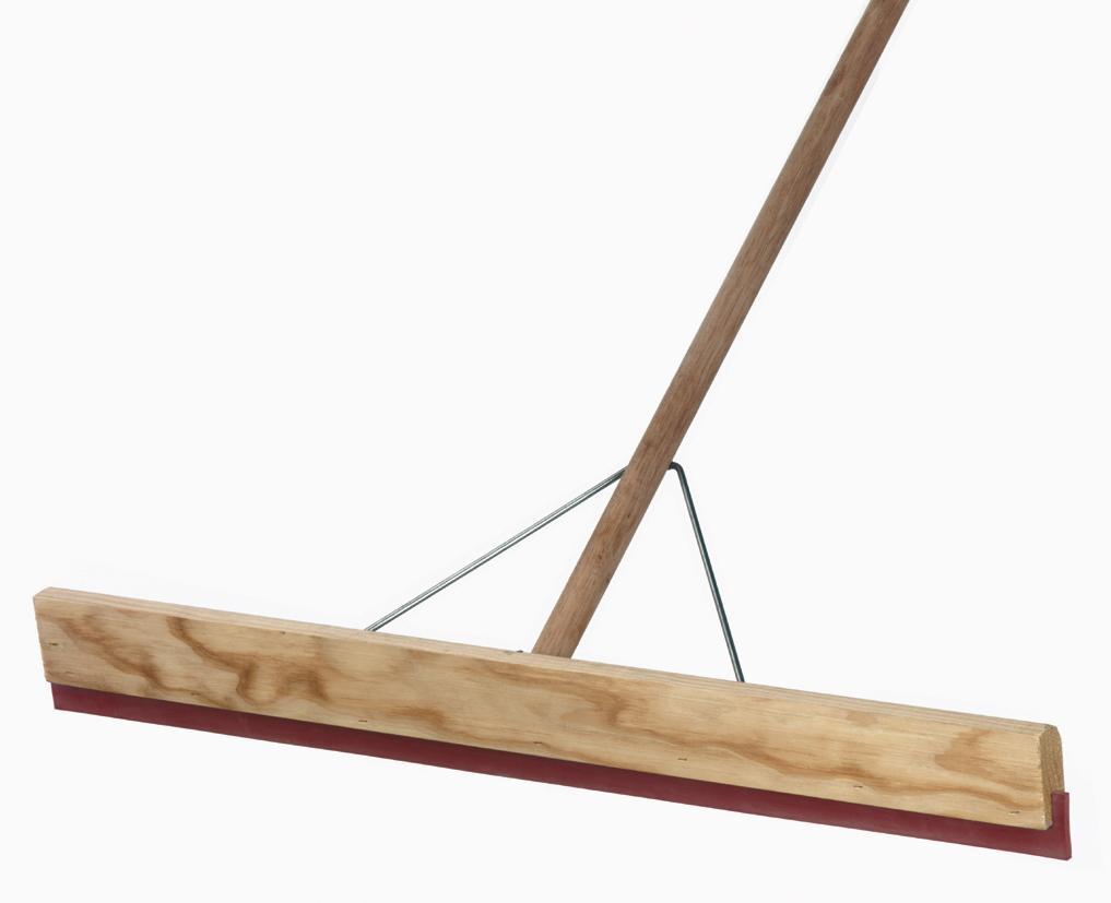 750mm Wooden Back Squeegee - Handled