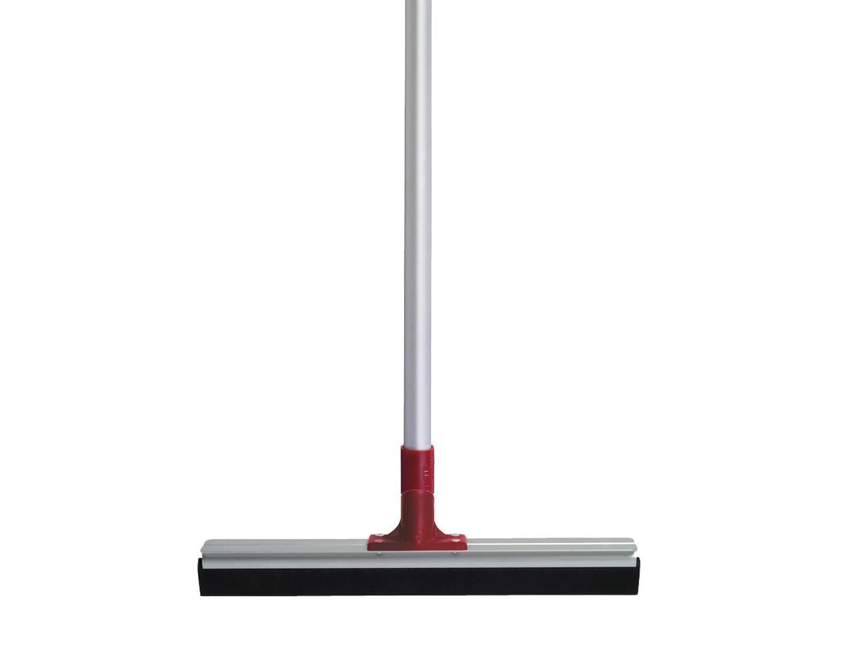 450mm Aluminium Back EVA Squeegee - Handled - Red