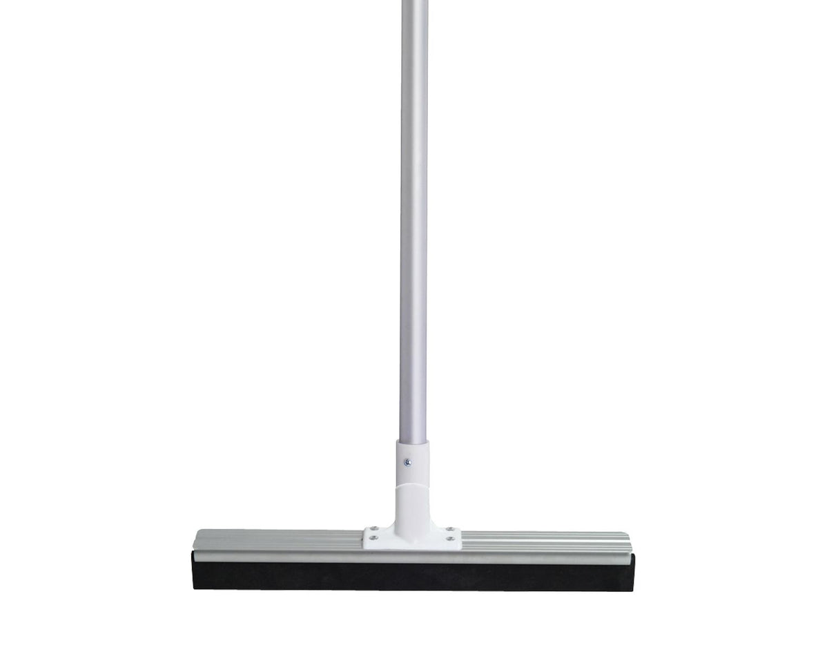 450mm Aluminium Back EVA Squeegee - Handled - White