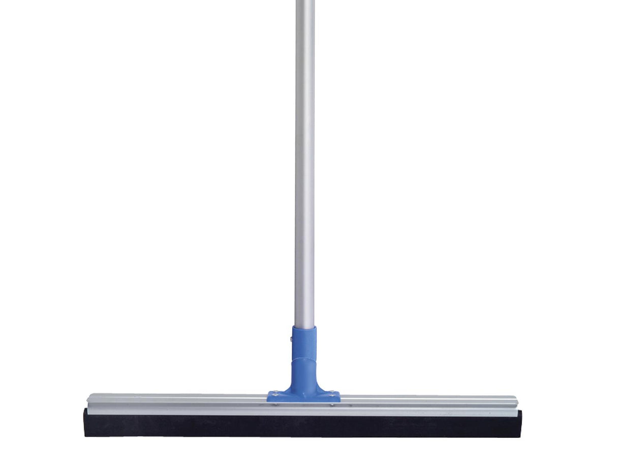 600mm Aluminium Back EVA Squeegee - Handled - Blue