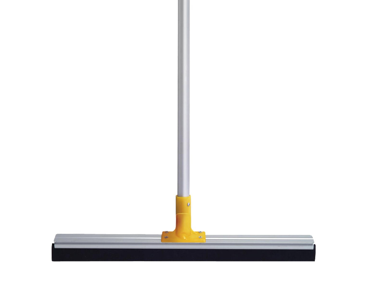 600mm Aluminium Back EVA Squeegee - Handled - Yellow