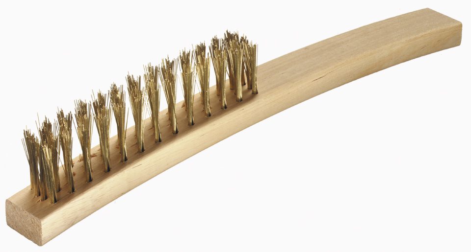 4 Row Brass Brush