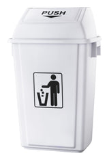 Flip Bin White 55L