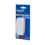 Oates White Double-Sided Nail Brush