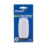 Oates White Double-Sided Nail Brush