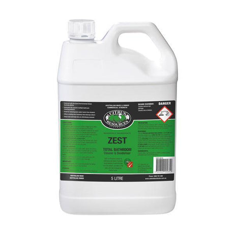 Zest Total Bathroom Cleaner & Deodoriser - 5 L