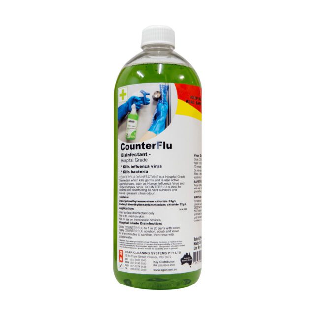 Agar CounterFlu Hospital Grade Disinfectant, 1L