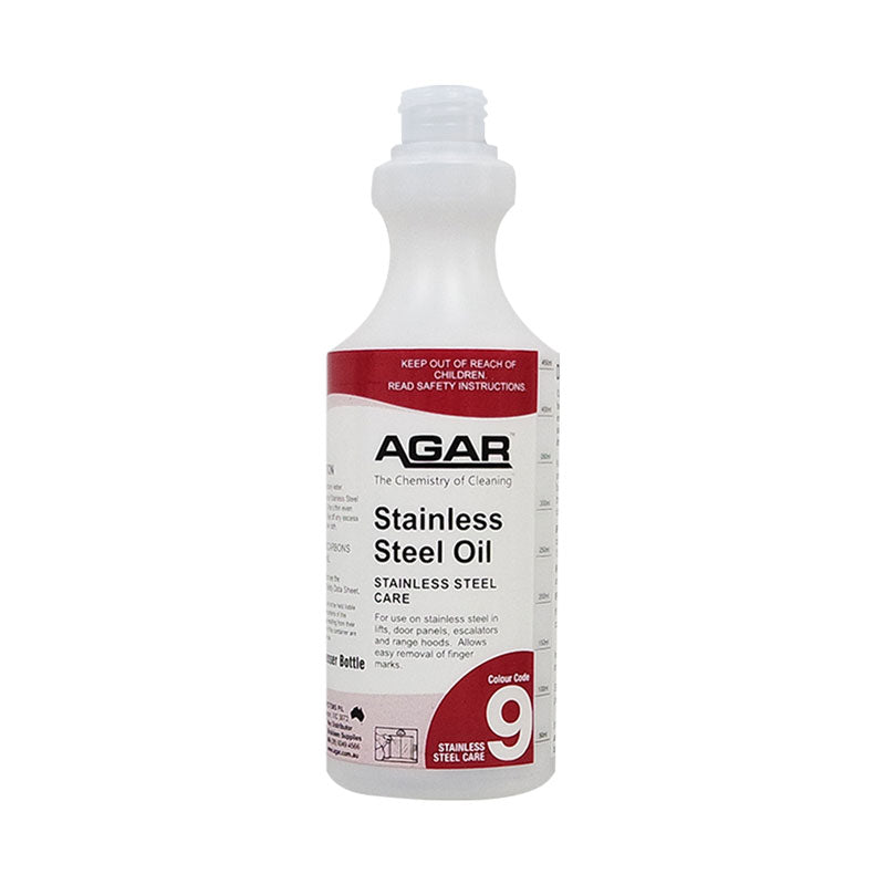 Agar 500mL Stainless Steel Oil Spray Bottle Number 9