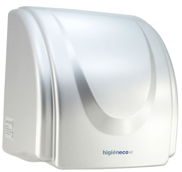 DailyMAX Conventional Hand Dryer, Silver Coated, ABS