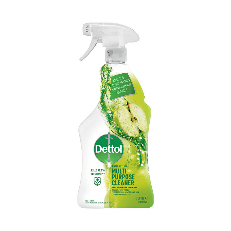 Dettol Healthy Clean Multipurpose Trigger Crisp Apple Burst 750mL