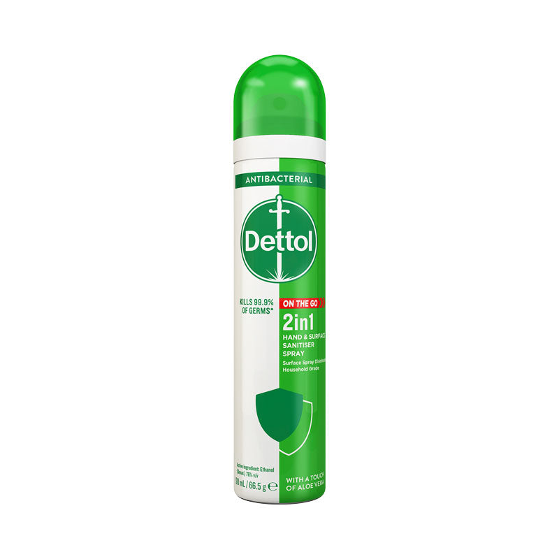 Dettol 90mL Sanitiser Spray Aloe Vera Extracts