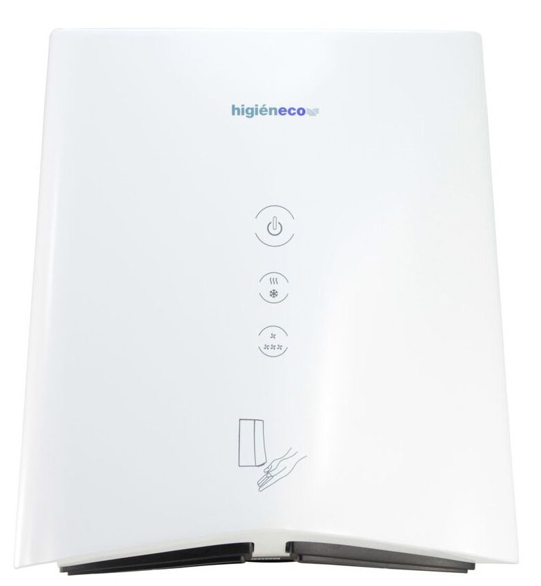 DualMAX High Speed Hand Dryer, White Coated, Stainless Steel