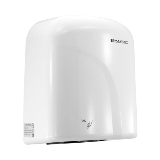 EconoMAX Conventional Hand Dryer, White Coated, Stainless Steel