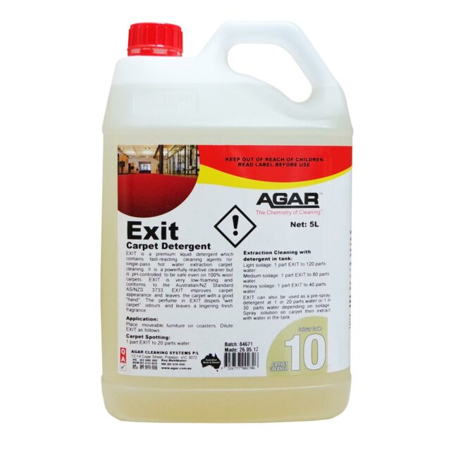 Exit Carpet Detergent 5L