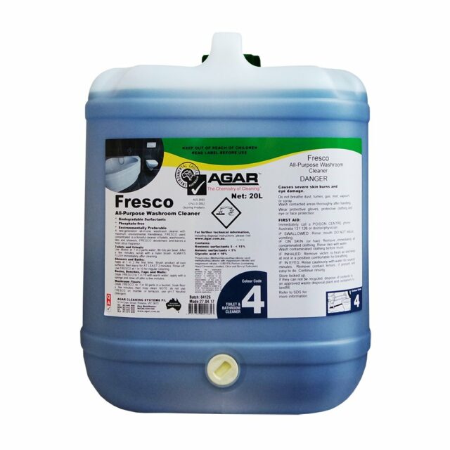 Agar Fresco All-Purpose Washroom Cleaner, 20L