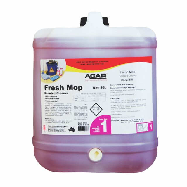 Agar Fresh Mop Scented Floor Cleaner, 20L