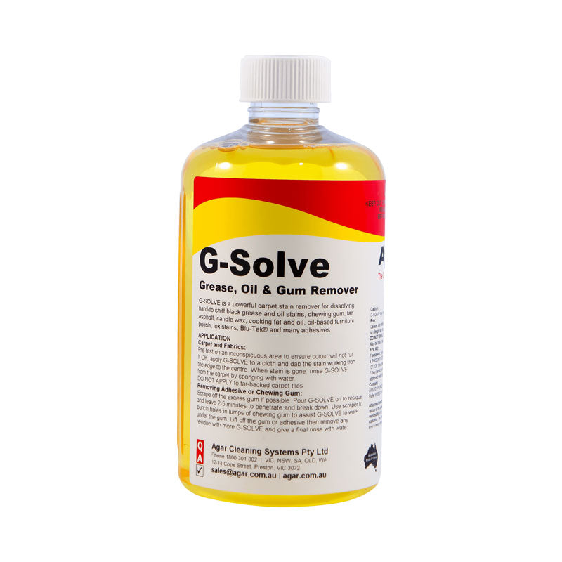 Agar G-Solve Grease, Oil and Gum Remover, 500 mL